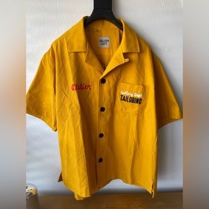 GALLERY DEPT. Men's Yellow Atelier Parker Shirt Size L